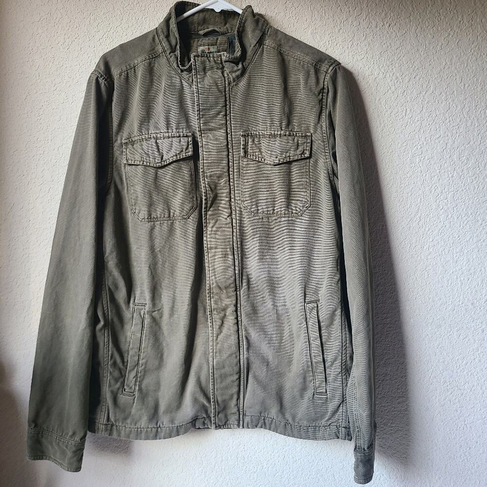 Marine Layer Olive Green Military Field Jacket